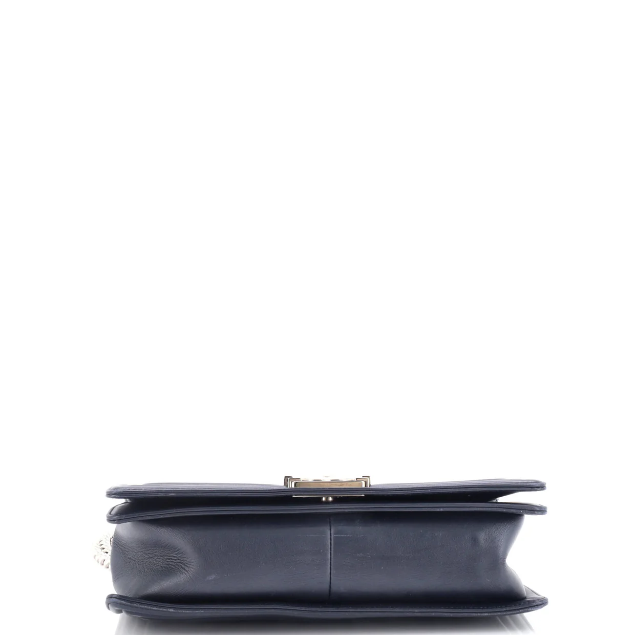 Boy Flap Bag Chevron Calfskin New Medium - Deep Luxury