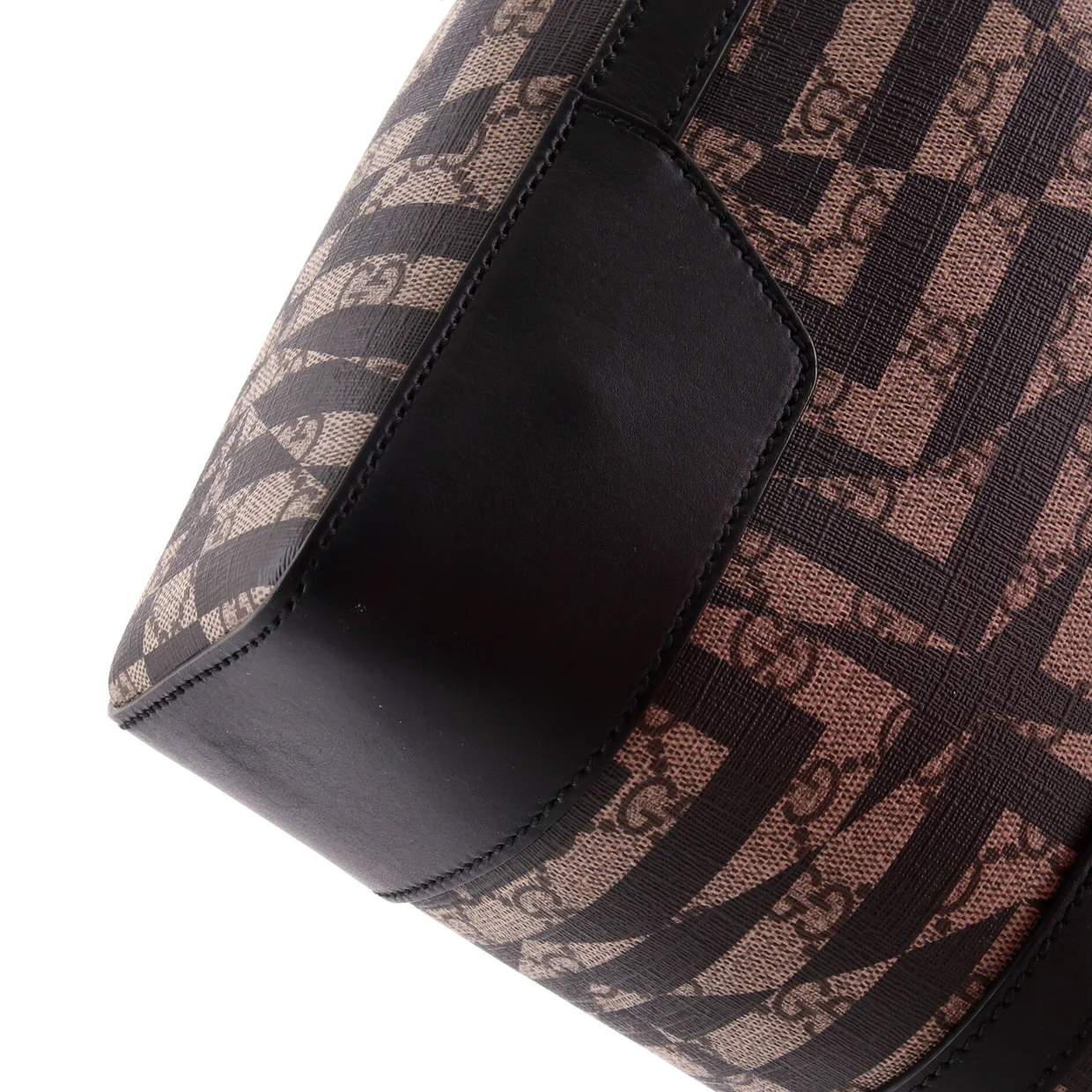 Eden Briefcase Caleido GG Coated Canvas Large - Deep Luxury