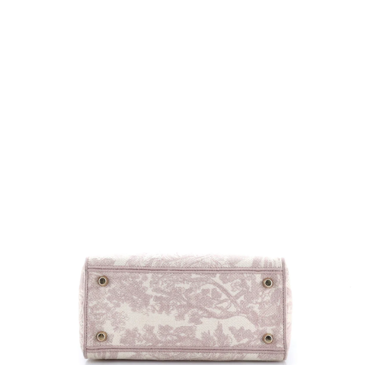 Lady D-Lite Bag Embroidered Canvas Medium - Deep Luxury