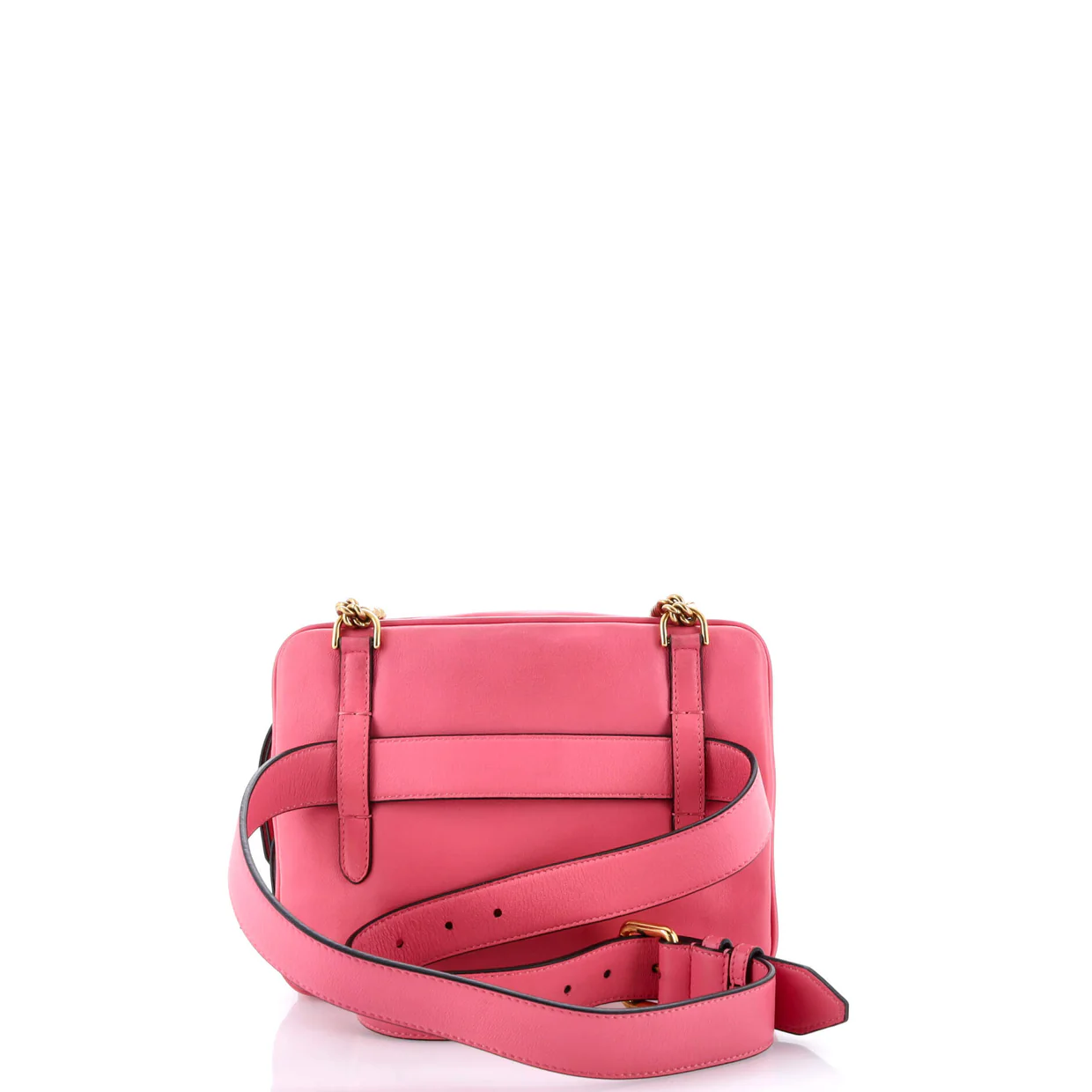 Upside Down Bag Zucca Embossed Leather - Deep Luxury