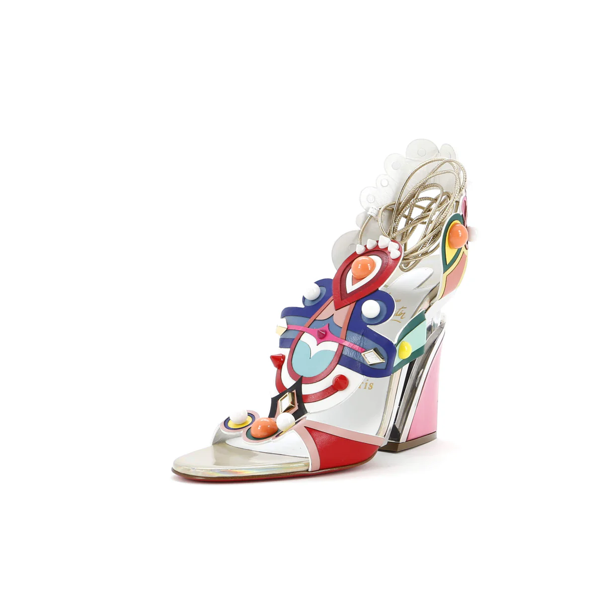 Womens Papagaya Levita Wedge Sandals Leather - Deep Luxury