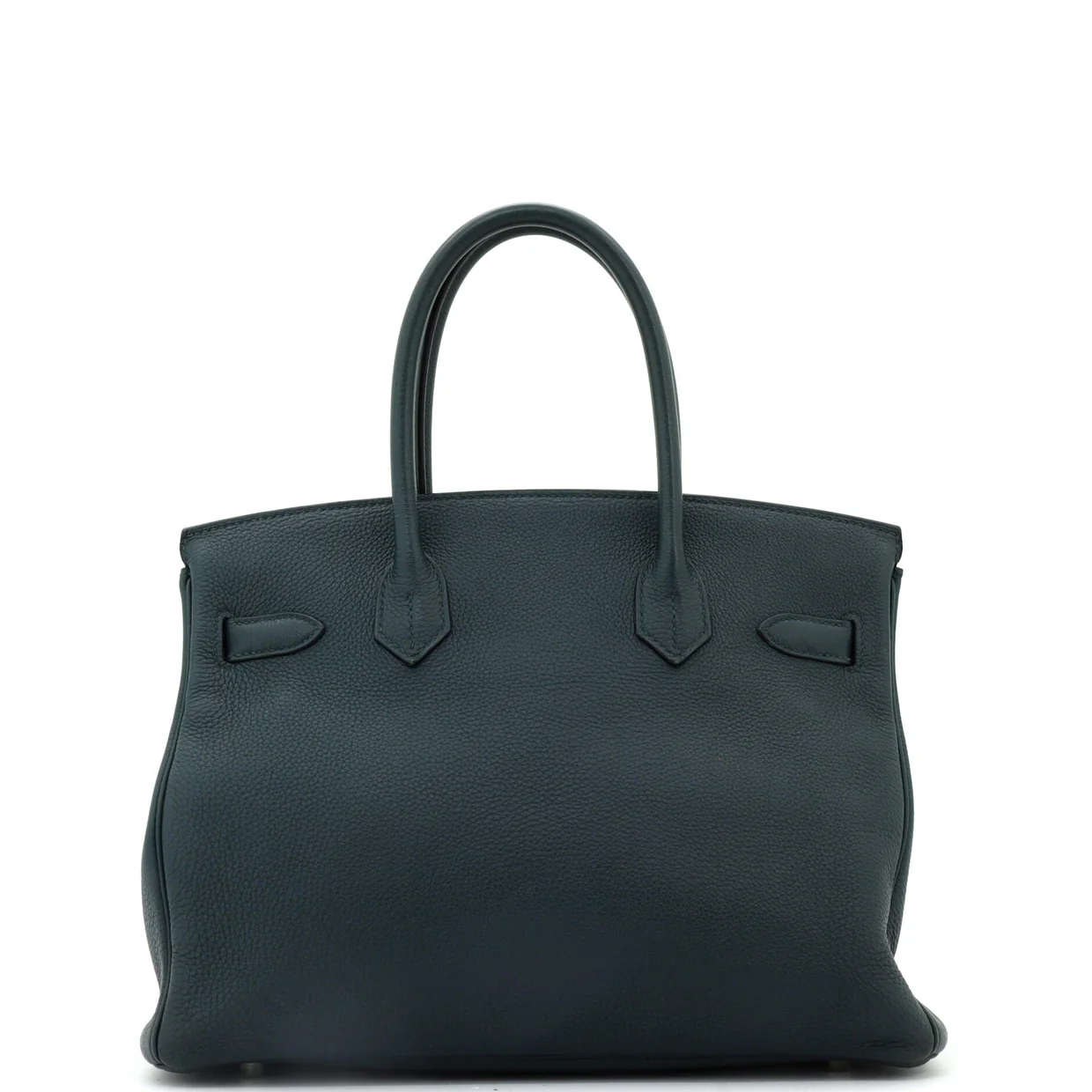 Birkin Handbag Vert Cypress Maurice with Palladium Hardware 30 - Deep Luxury