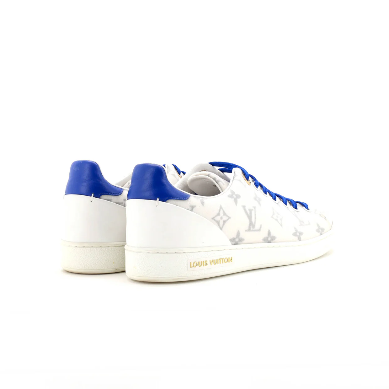 Women's FrontRow Sneakers Monogram Fabric - Deep Luxury