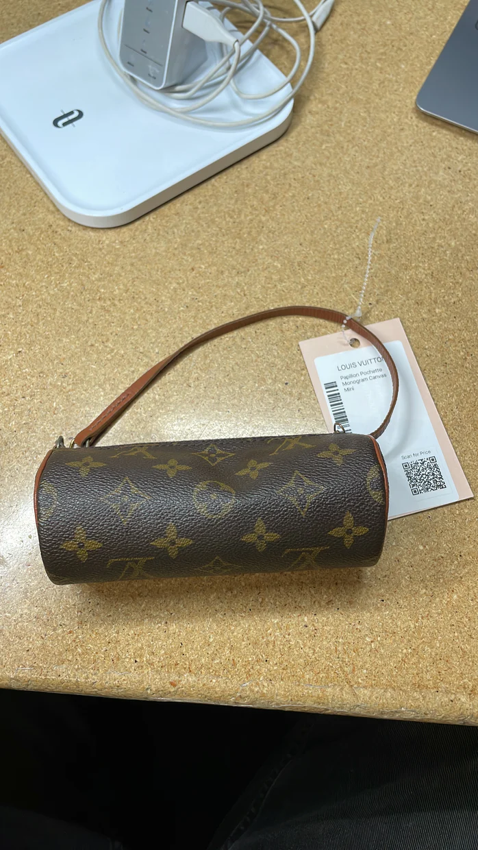 Papillon Pochette Monogram Canvas Mini - Deep Luxury