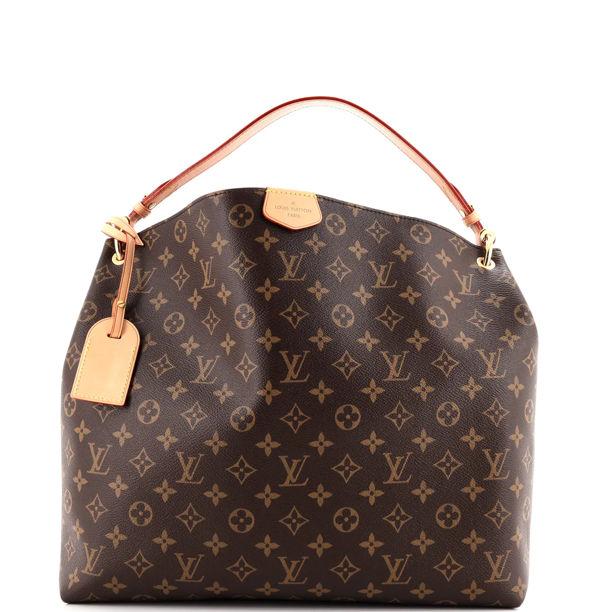Graceful Handbag Monogram Canvas MM - Deep Luxury