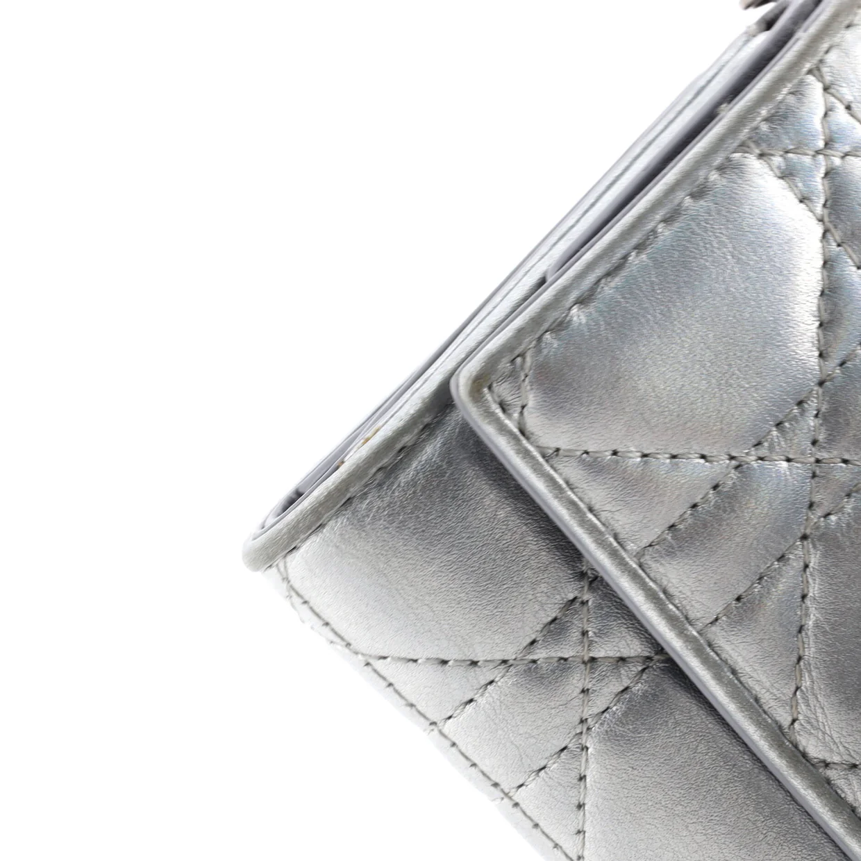 Lady Dior Lotus Wallet Cannage Quilt Lambskin Compact - Deep Luxury