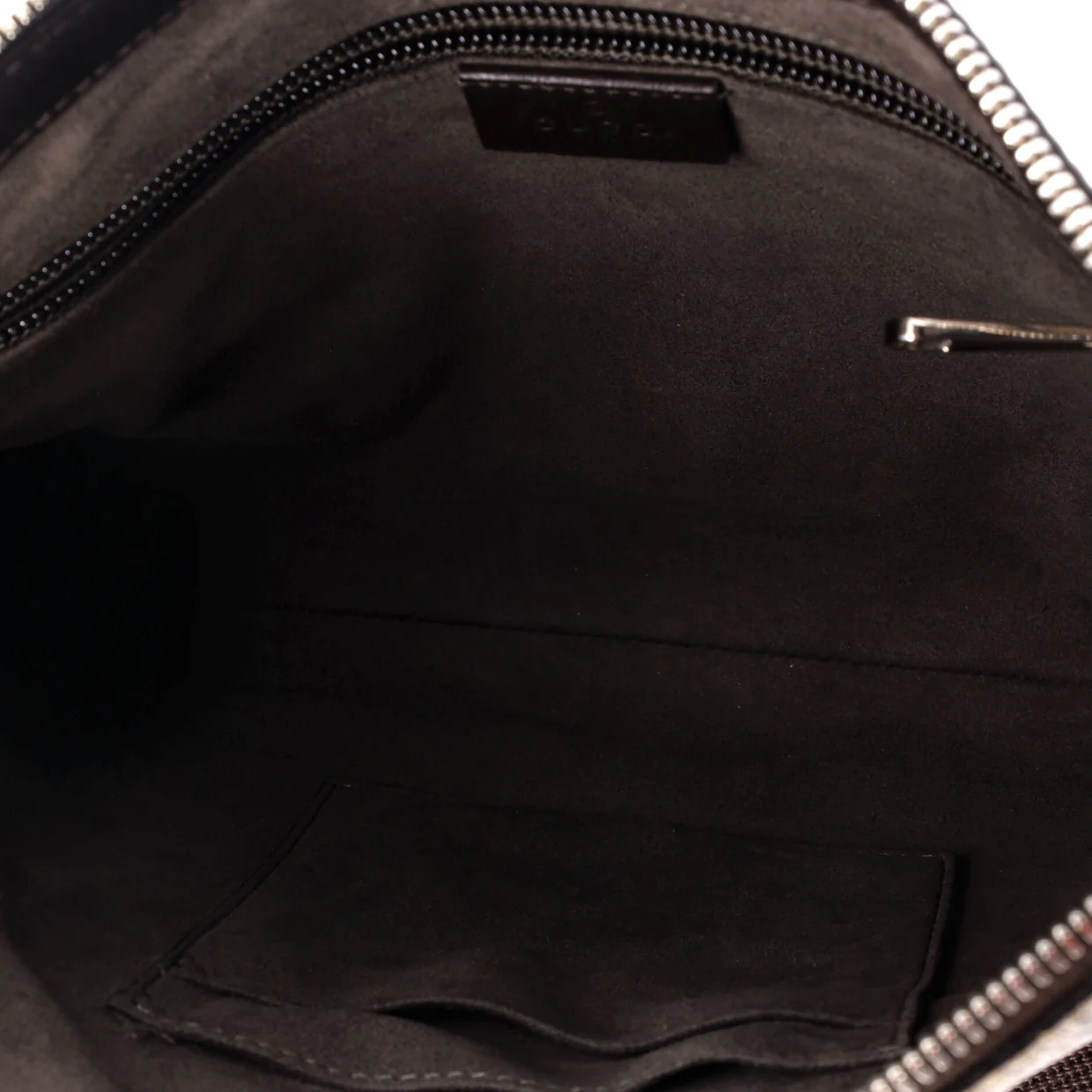 Front Zip Messenger GG Coated Canvas Medium - Deep Luxury