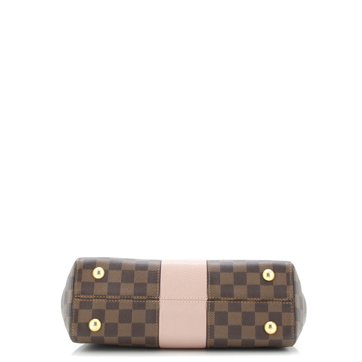 Bond Street Handbag Damier with Leather MM - Deep Luxury