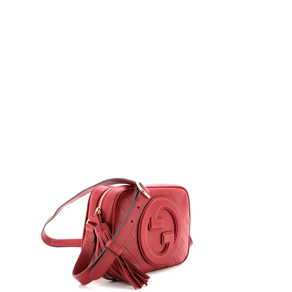 Blondie NM Camera Shoulder Bag Diagonal Quilted Leather Small - Deep Luxury