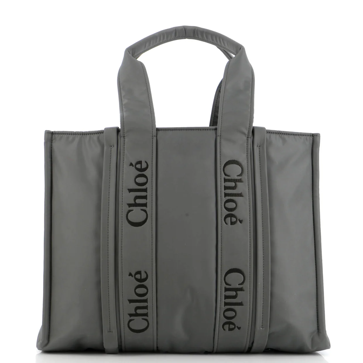 Woody Tote Recycled Nylon Large - Deep Luxury