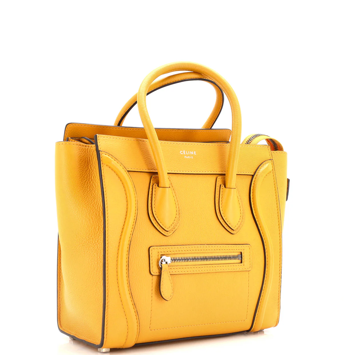 Luggage Bag Grainy Leather Micro - Deep Luxury