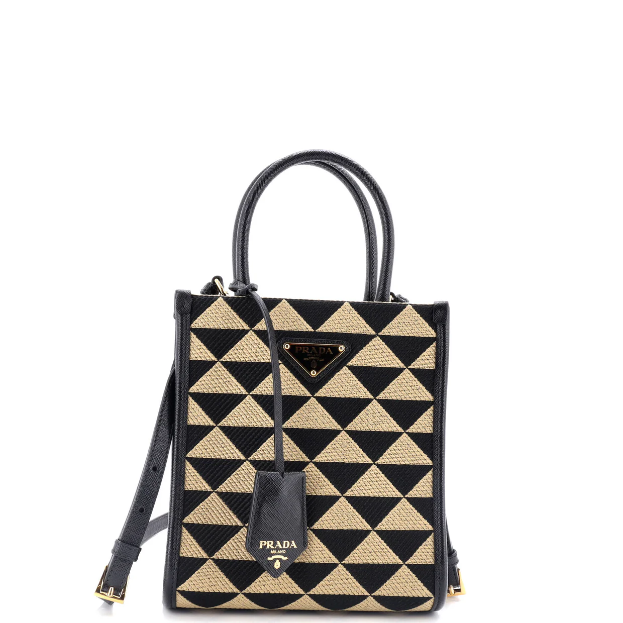 Symbole Shopper Tote Jacquard Mini - Deep Luxury
