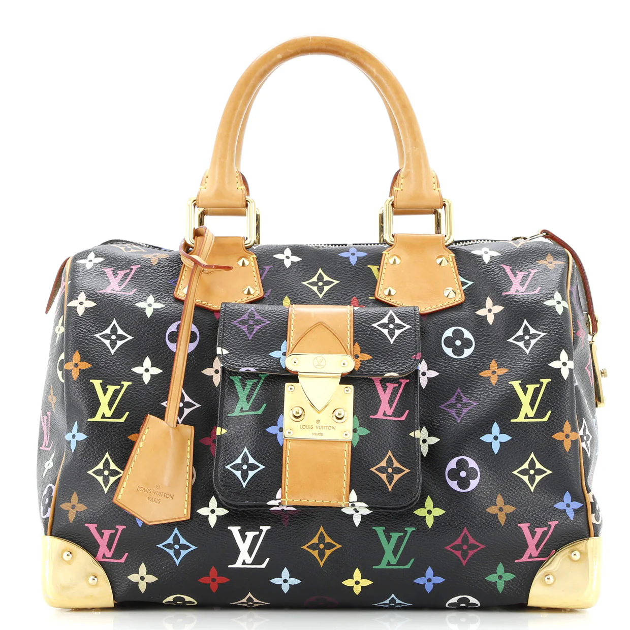 Speedy Handbag Monogram Multicolor 30 - Deep Luxury