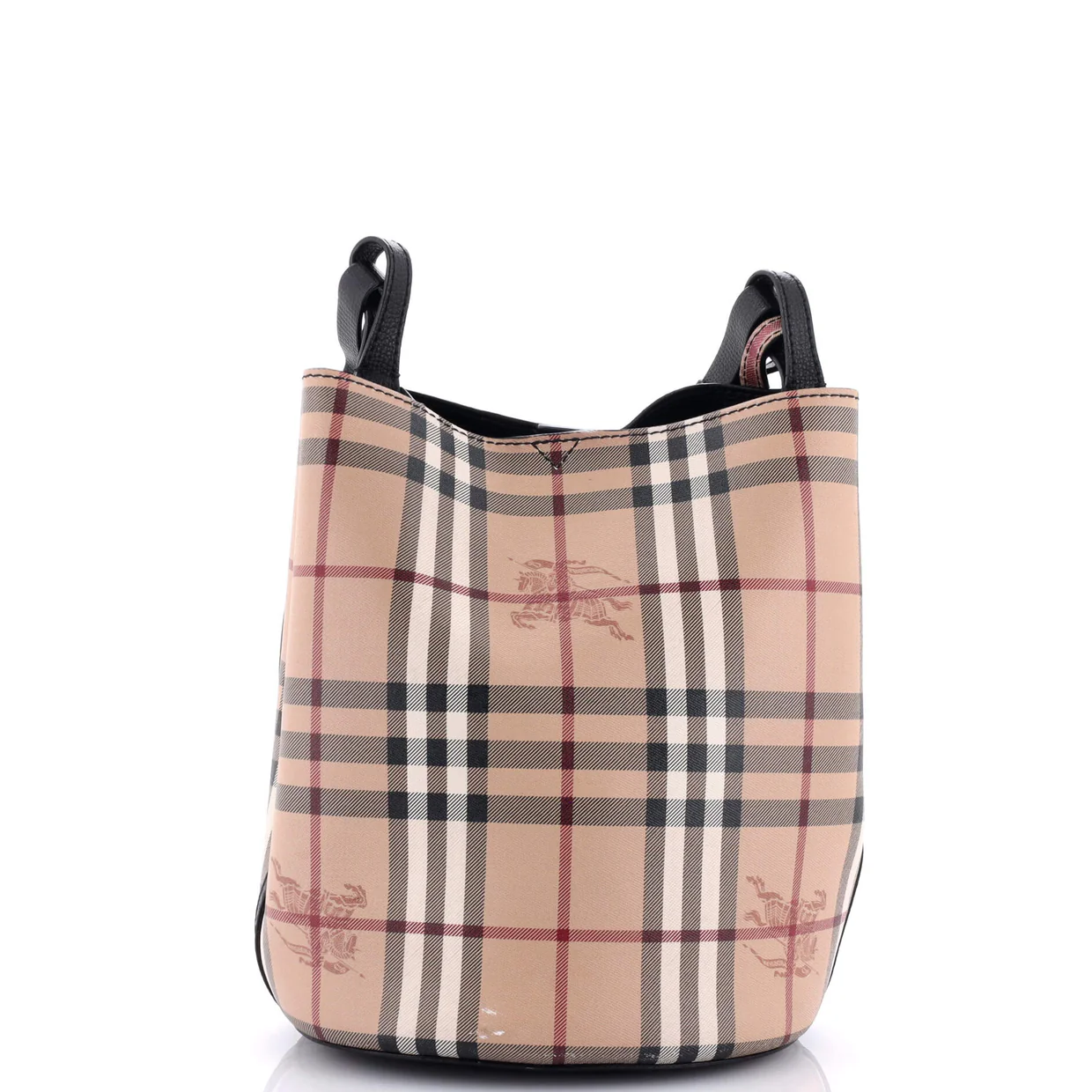Lorne Bucket Bag Haymarket Coated Canvas Small - Deep Luxury