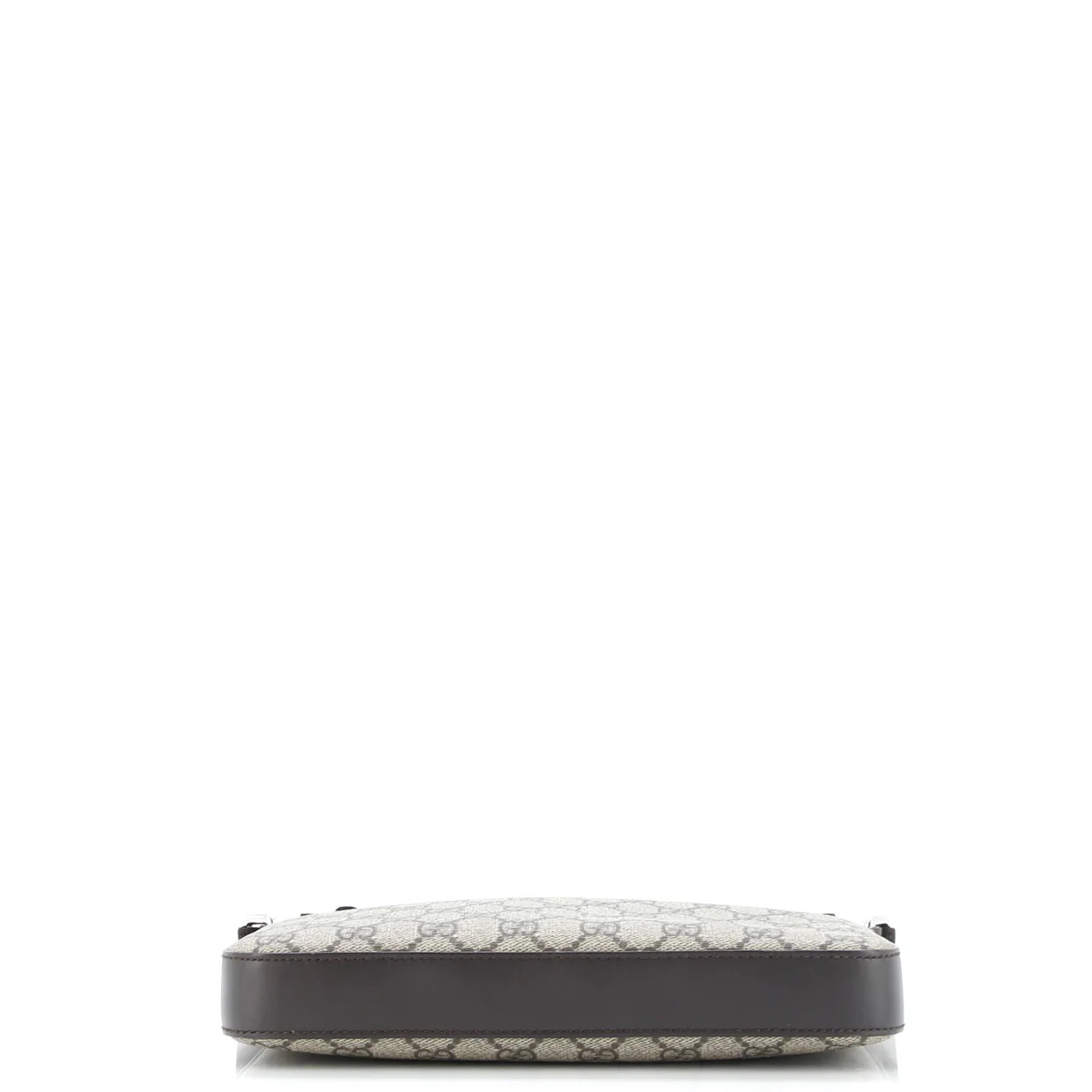 Front Zip Messenger GG Coated Canvas Medium - Deep Luxury