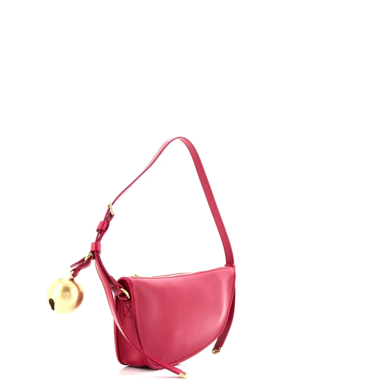 Shield Sling Shoulder Bag Leather Mini - Deep Luxury