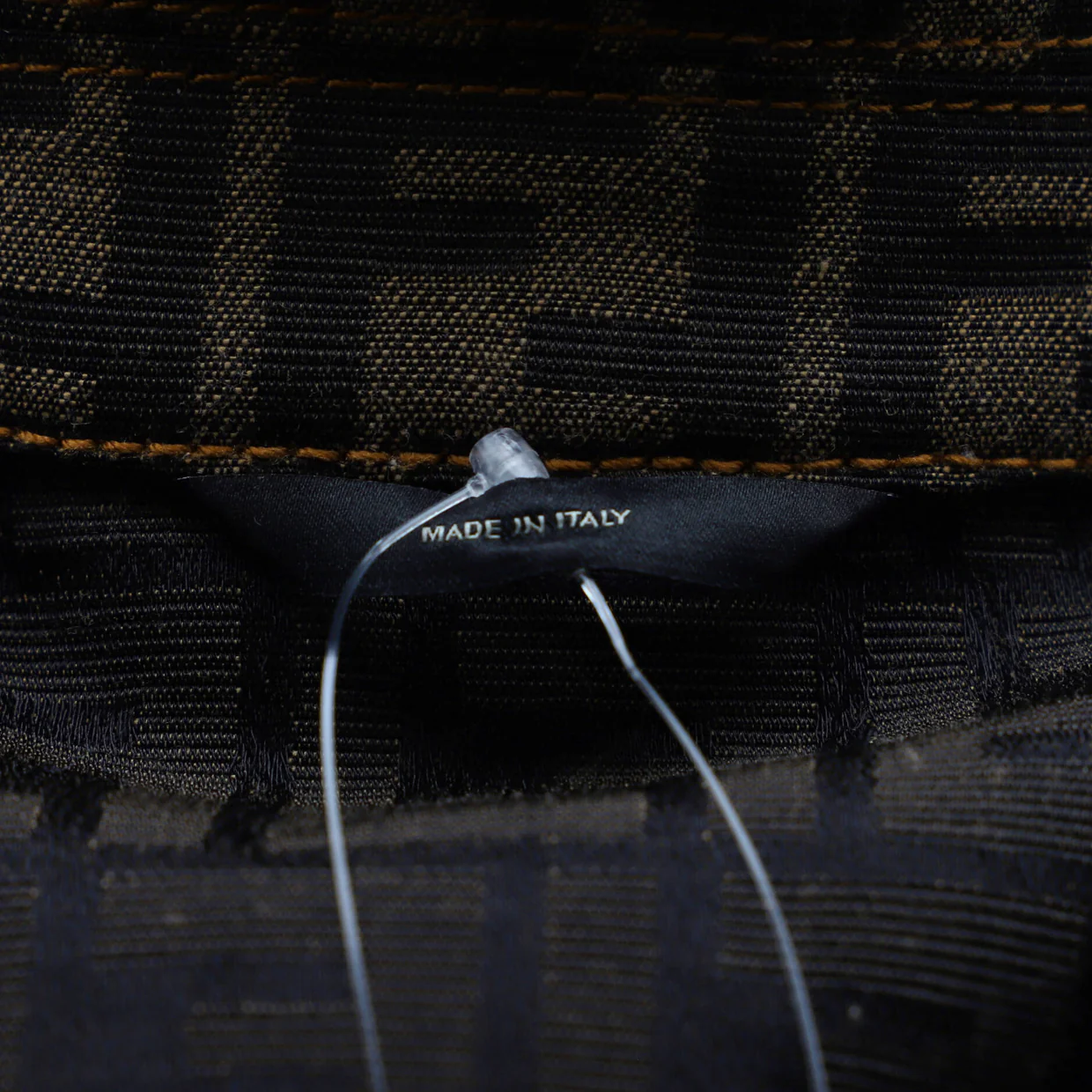 Men's Roma Amor Button Up Jacket Zucca Polyester and Cotton - Deep Luxury