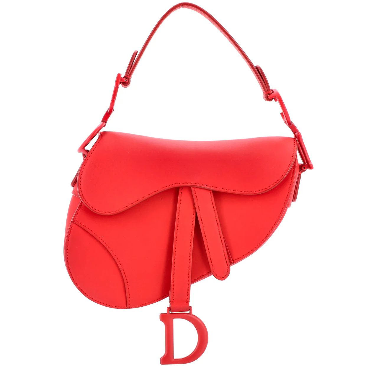 Ultra Matte Saddle Handbag Leather Mini - Deep Luxury