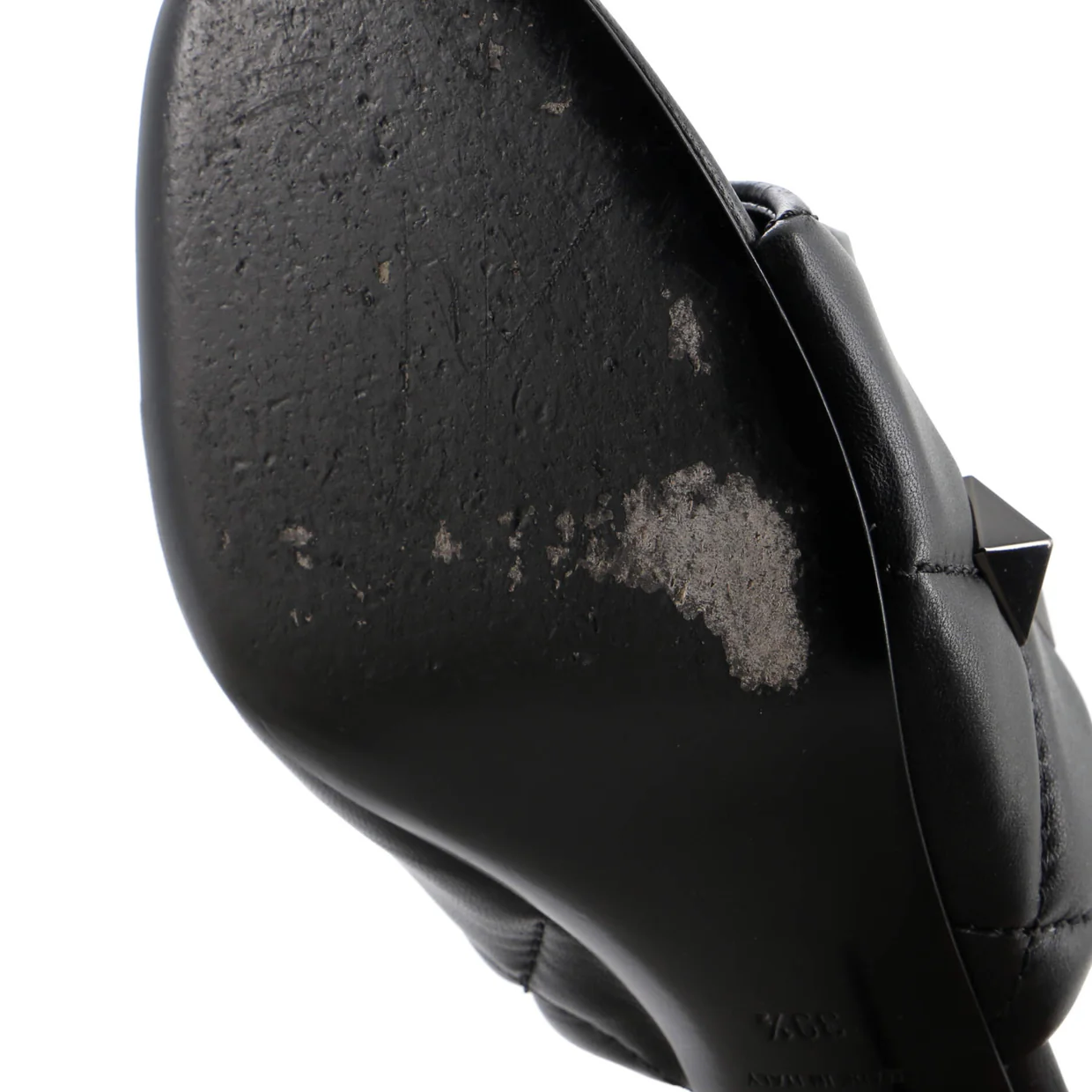 Women's Roman Stud Mules Leather - Deep Luxury