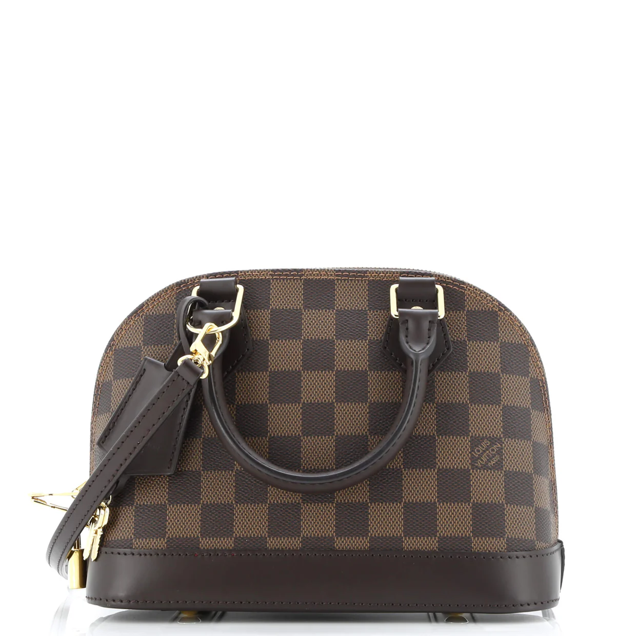 Alma Handbag Damier BB - Deep Luxury