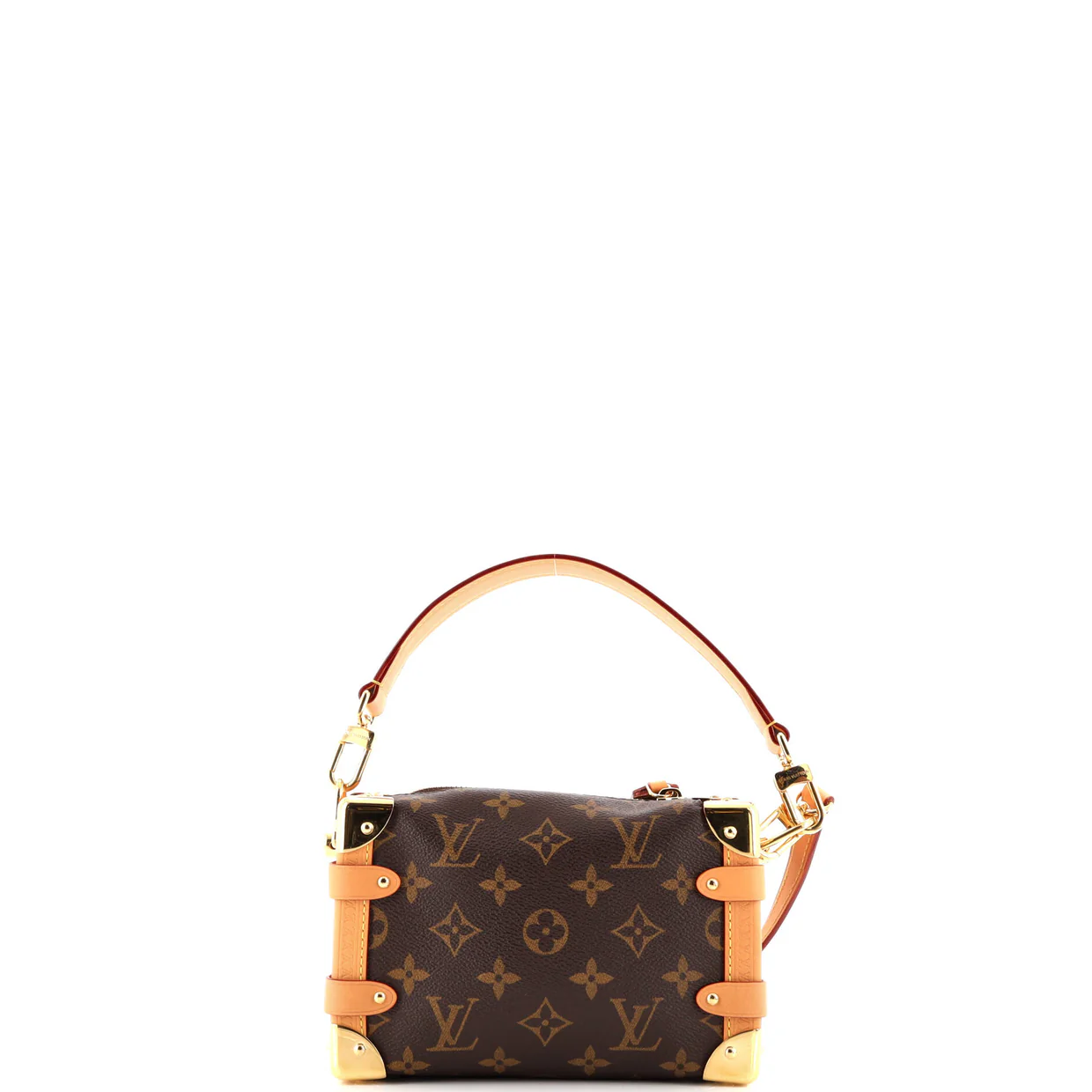 Side Trunk Handbag Monogram Canvas PM - Deep Luxury