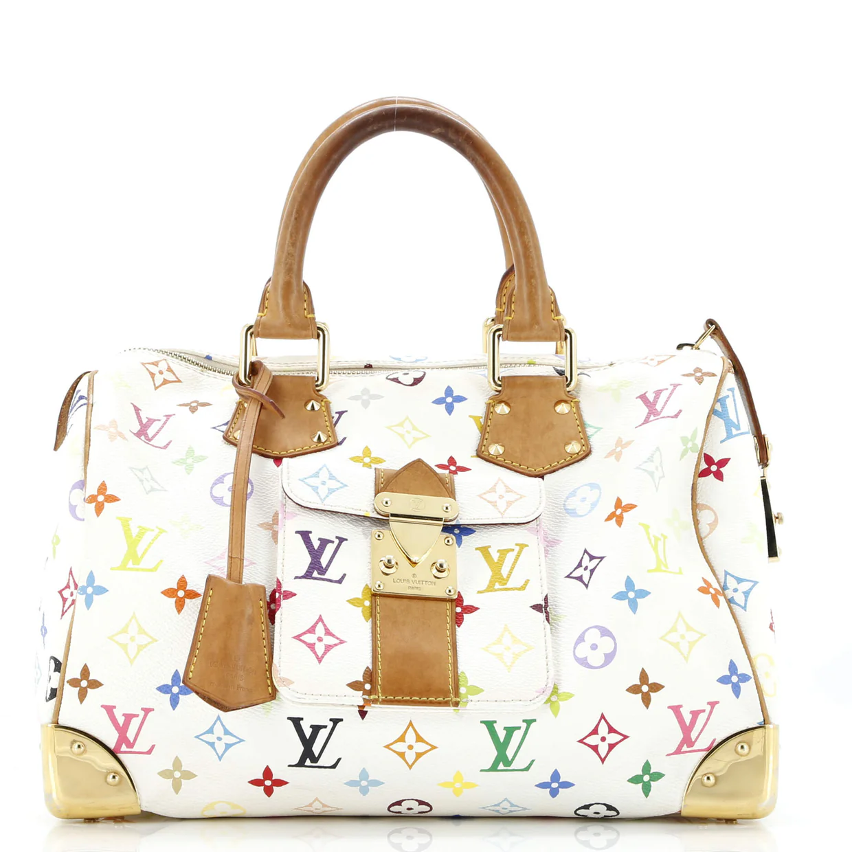 Speedy Handbag Monogram Multicolor 30 - Deep Luxury