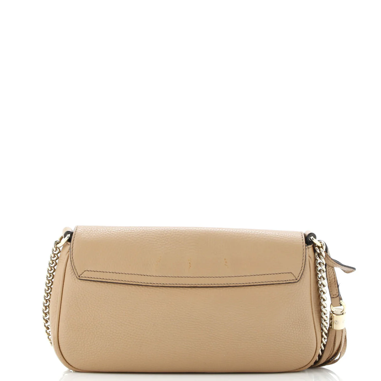 Soho Chain Crossbody Bag Leather Medium - Deep Luxury