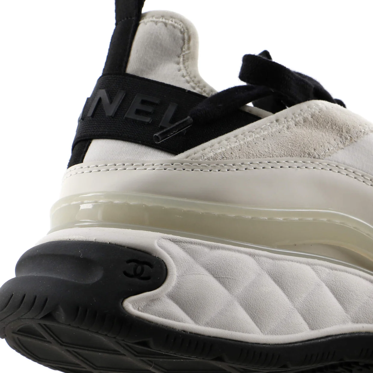 Men's CC Low-Top Sneakers Suede with Leather and Fabric - Deep Luxury