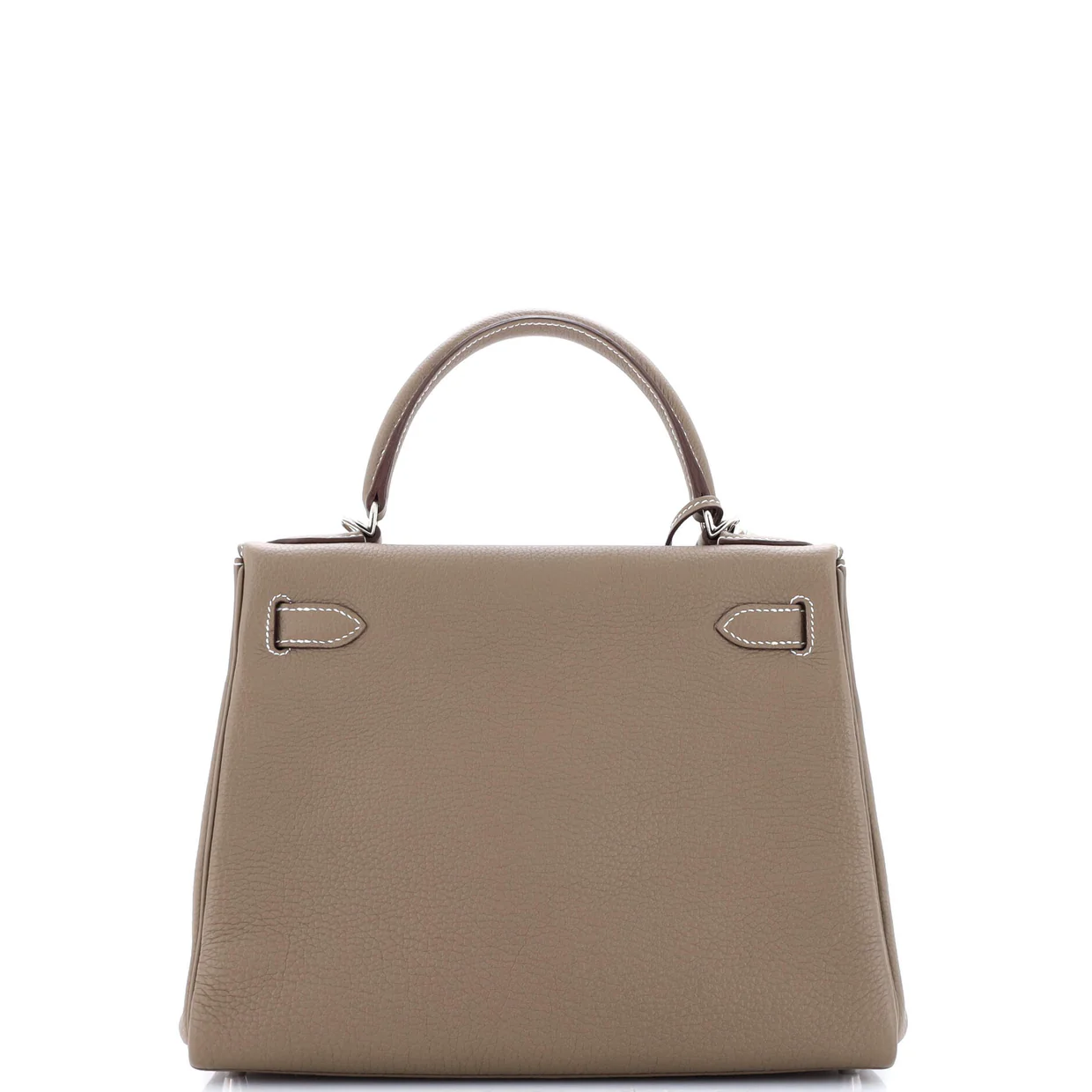 Kelly Handbag Grey Togo with Palladium Hardware 28 - Deep Luxury
