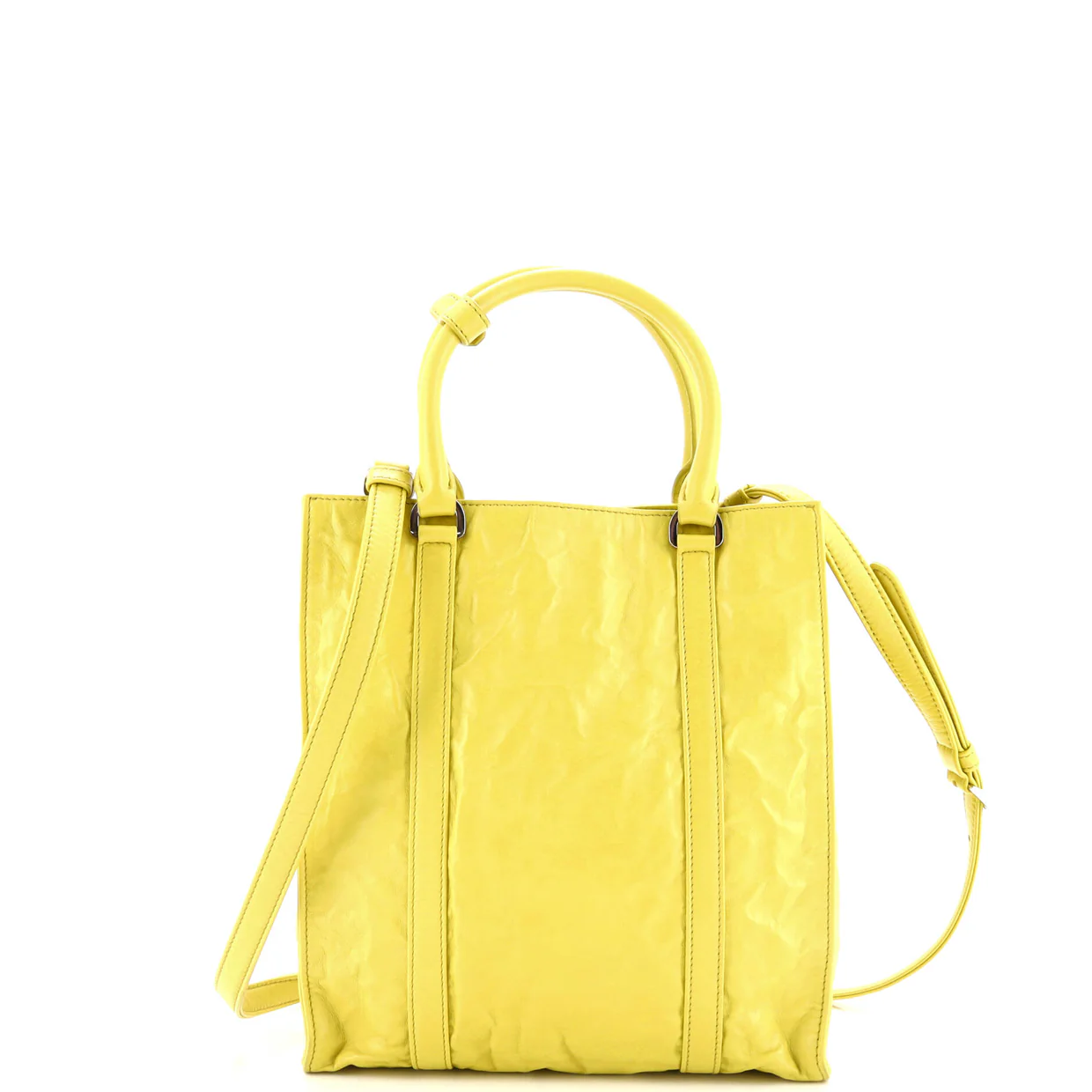 Convertible Shopping Tote Nappa Antique Mini - Deep Luxury