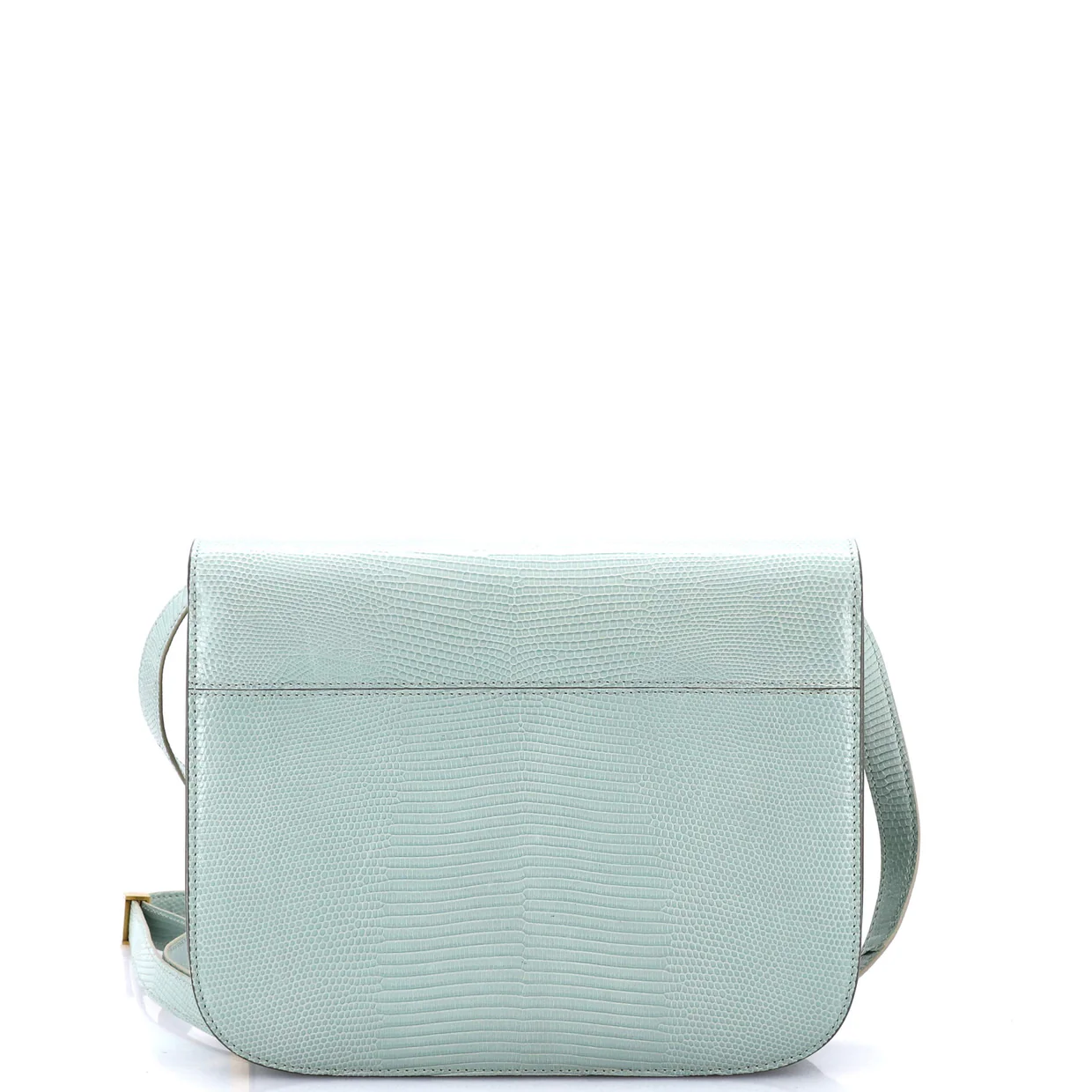 Classic Box Bag Lizard Medium - Deep Luxury