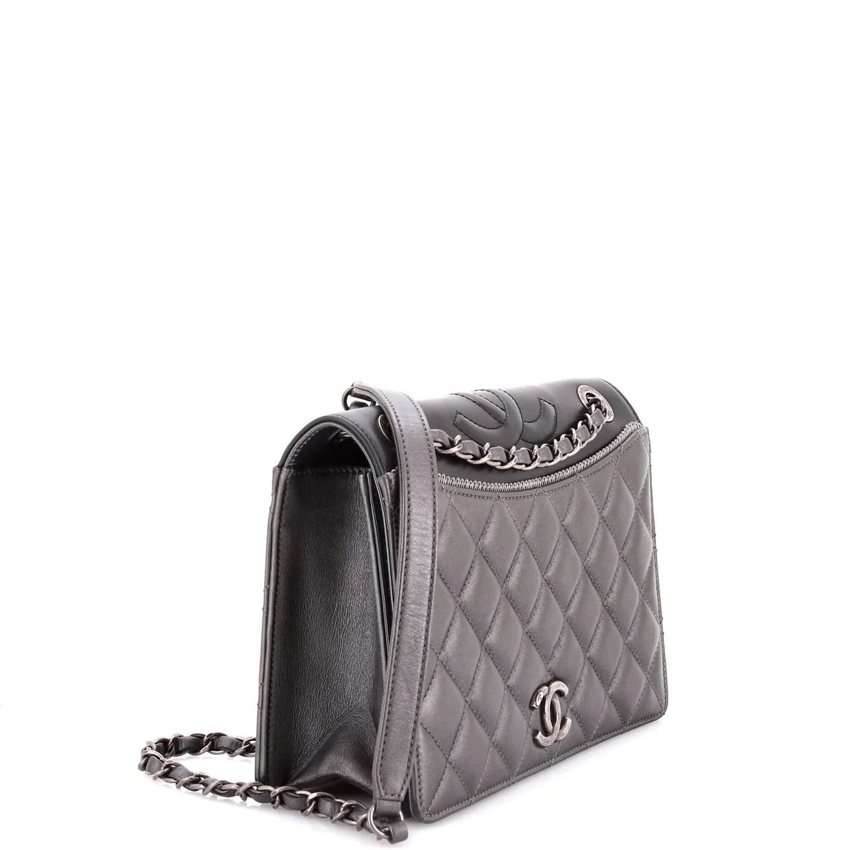 Ballerine Flap Bag Quilted Lambskin Small - Deep Luxury
