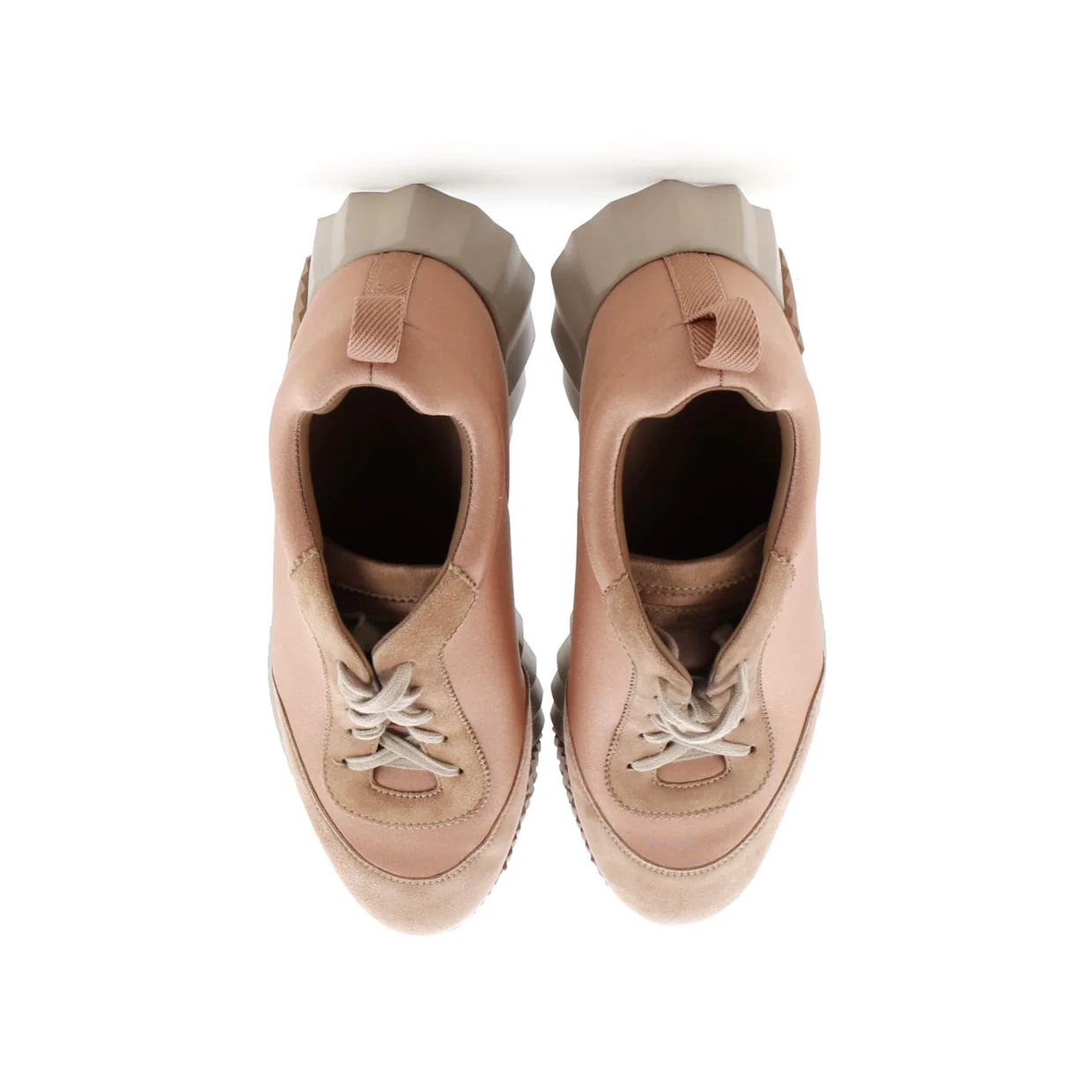 Women's Bouncing Sneakers Fabric and Suede - Deep Luxury