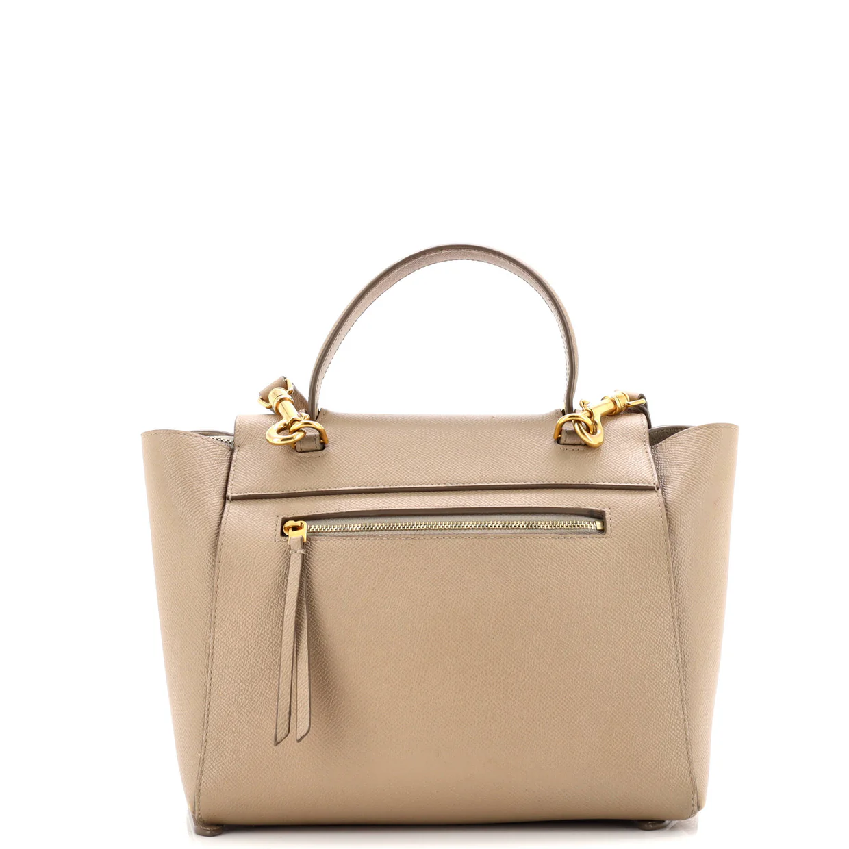 Belt Bag Textured Leather Micro - Deep Luxury