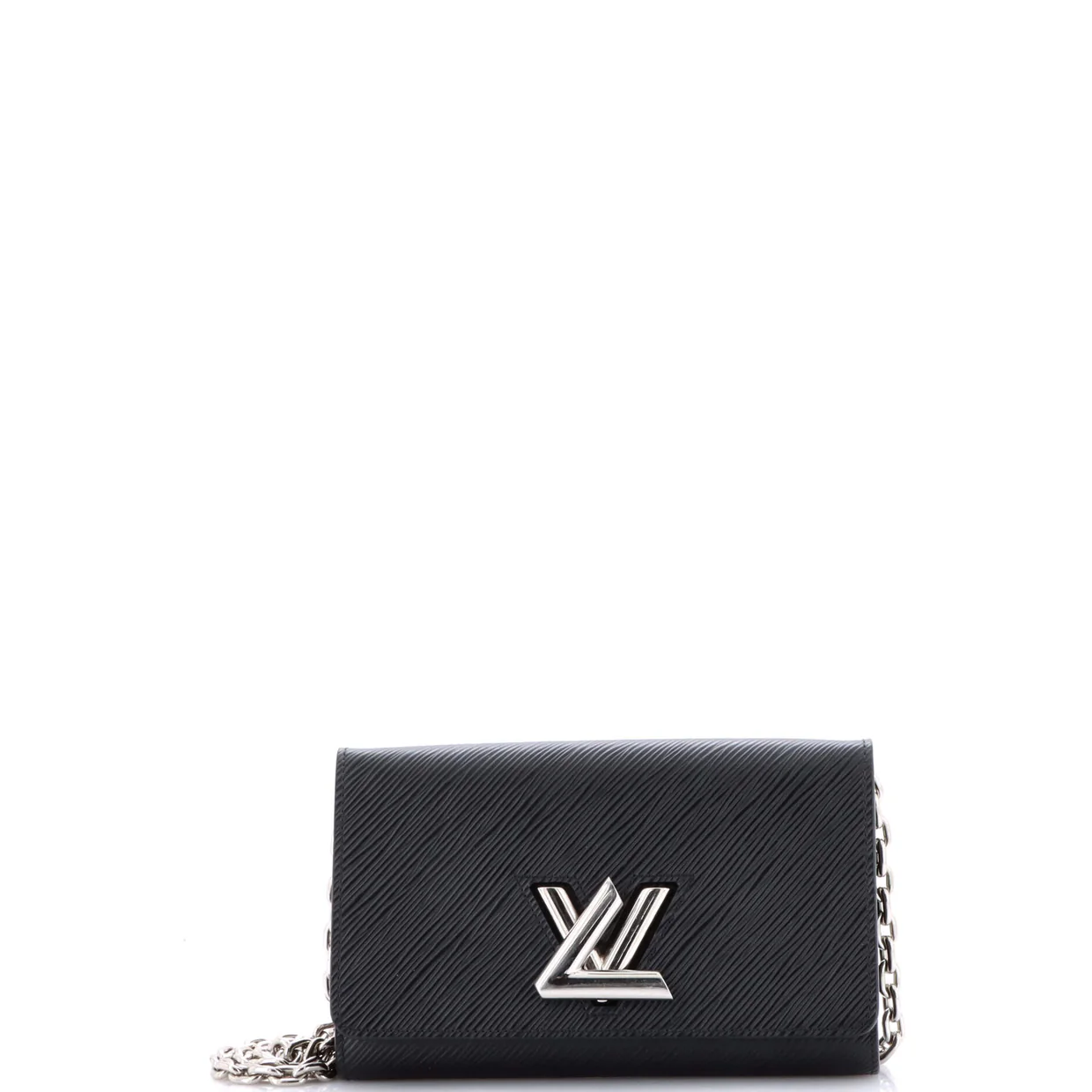 Twist Chain Wallet Epi Leather - Deep Luxury