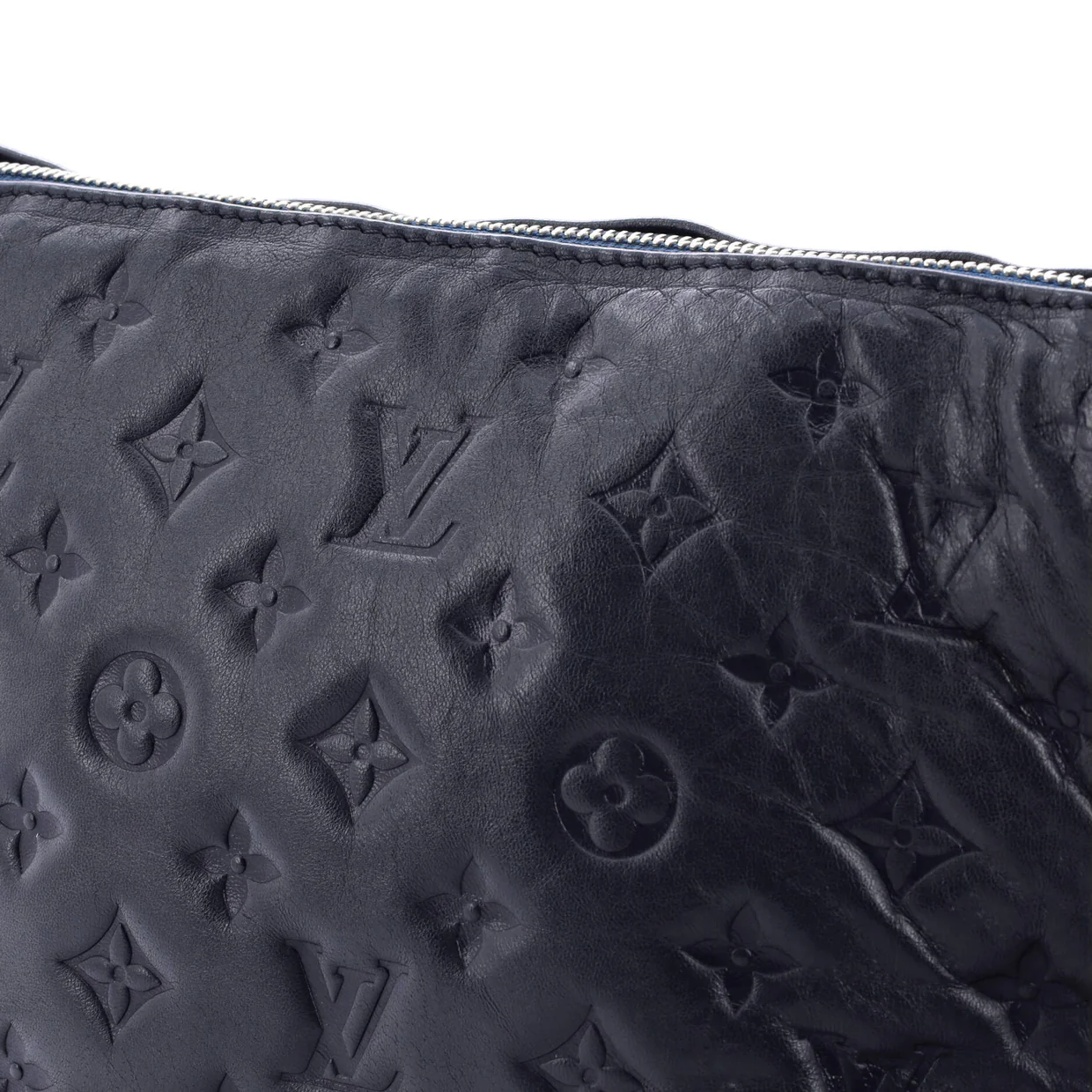 Coussin Bag Monogram Embossed Lambskin PM - Deep Luxury