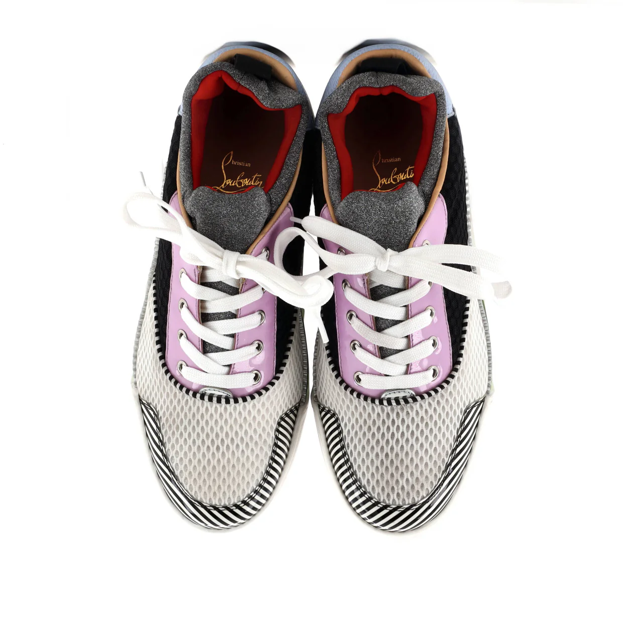 Men's Astroloubi Sneakers Leather and Suede with Mesh - Deep Luxury