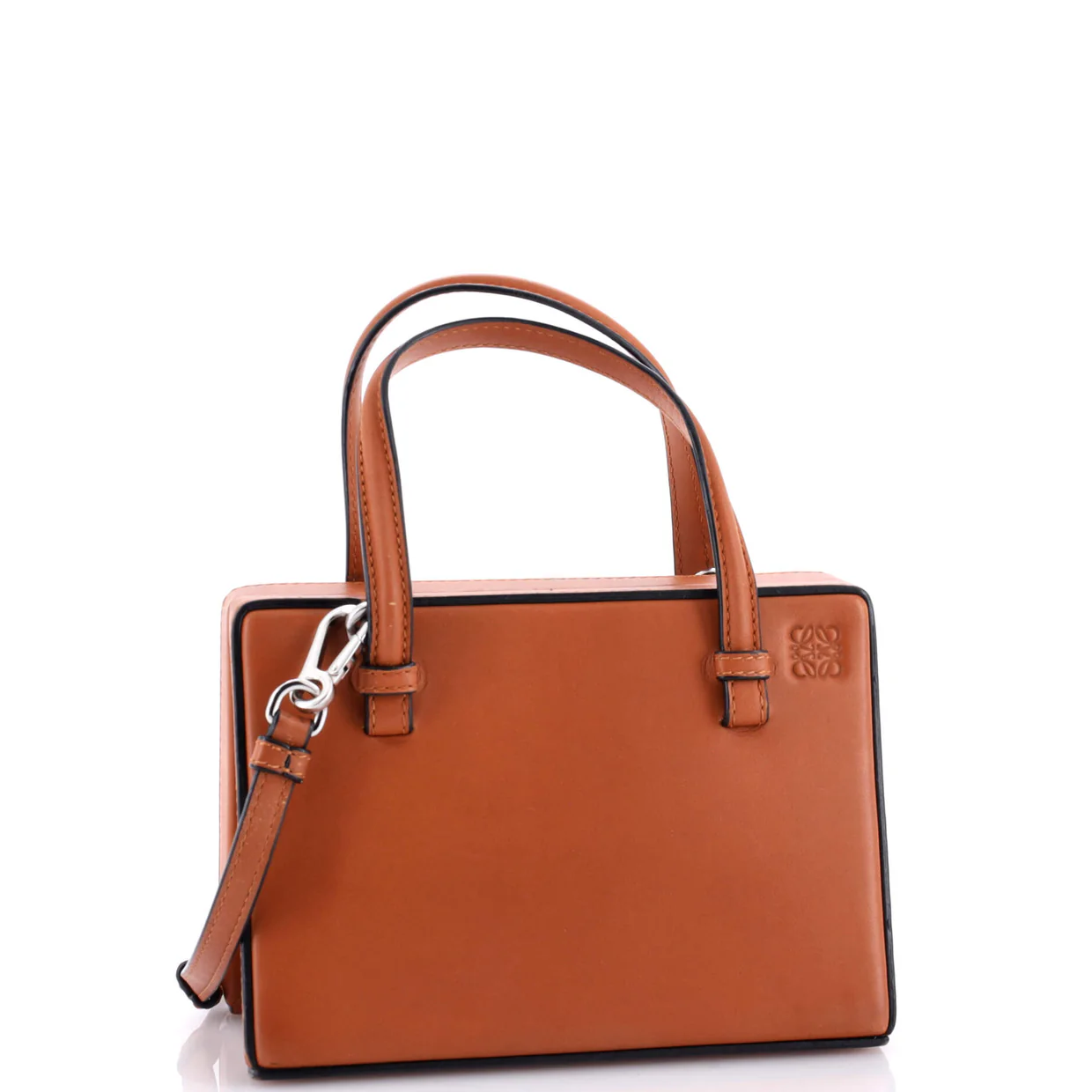 Postal Bag Leather Small - Deep Luxury