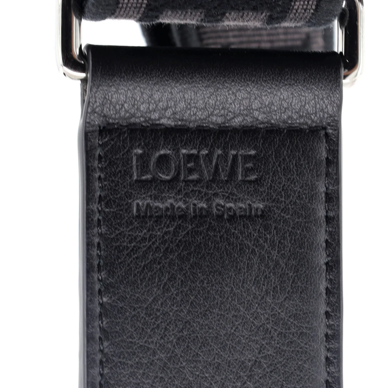 Anagram Shoulder Strap Jacquard With Leather - Deep Luxury