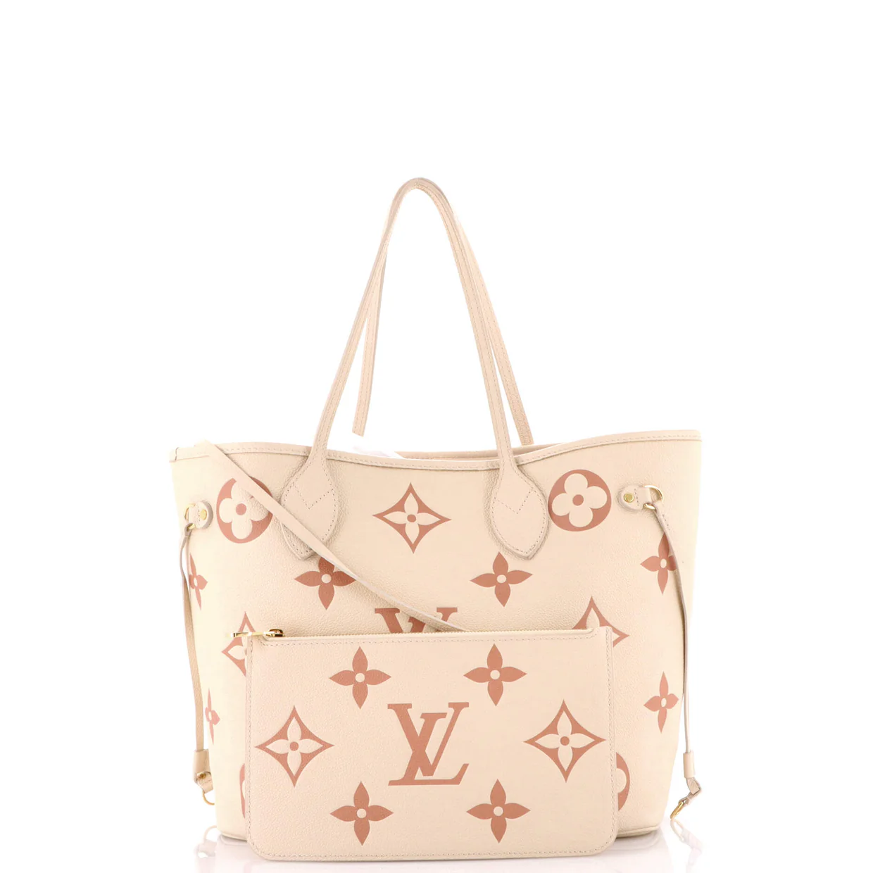Neverfull NM Tote Bicolor Monogram Empreinte Giant MM - Deep Luxury
