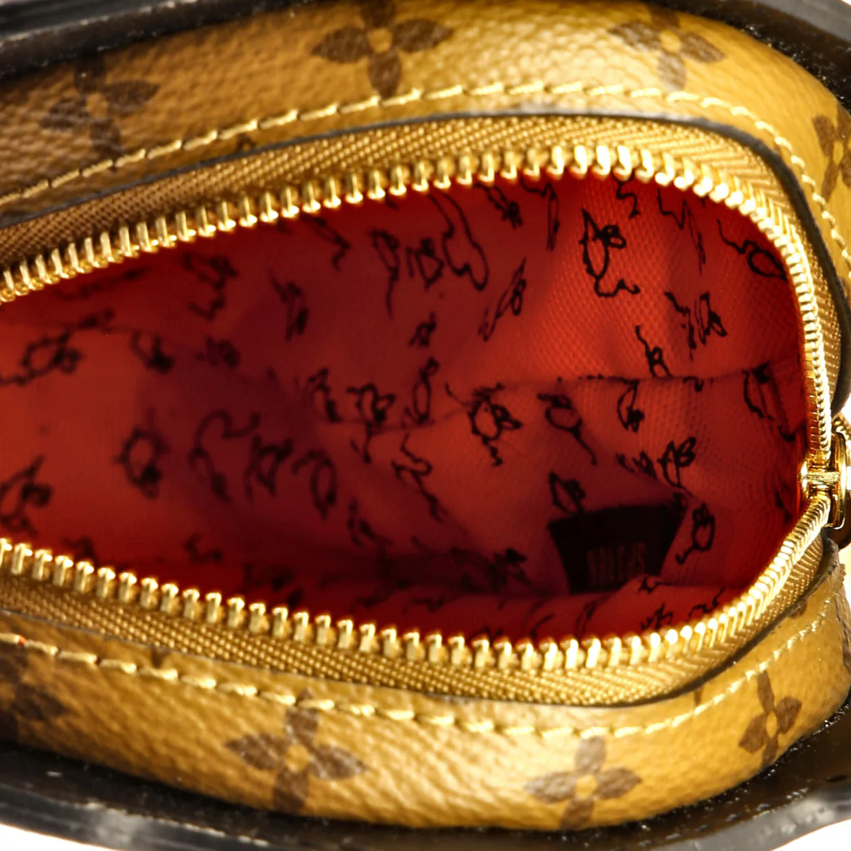 Grace Coddington Dog Face Bag Epi Leather and Reverse Monogram Canvas Mini - Deep Luxury