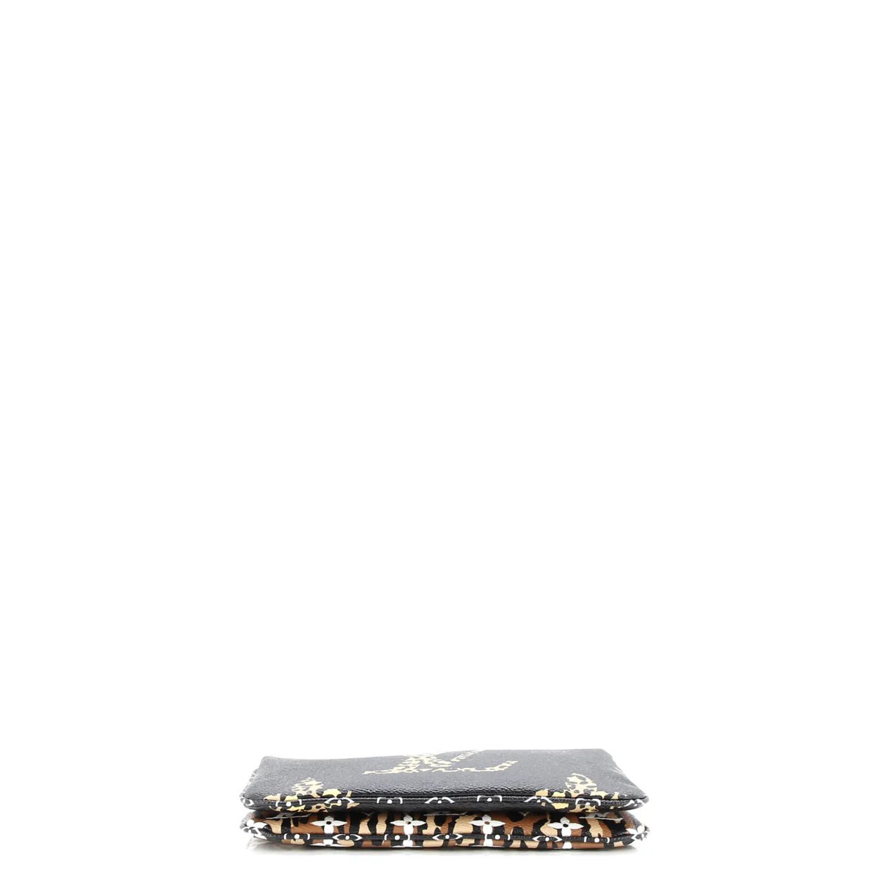 Double Zip Pochette Limited Edition Jungle Monogram Giant - Deep Luxury