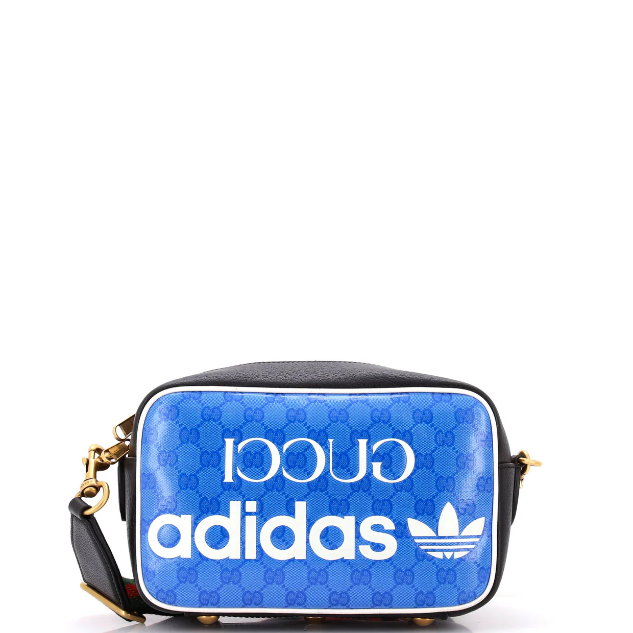 x adidas Shoulder Bag GG Coated Canvas Small - Deep Luxury