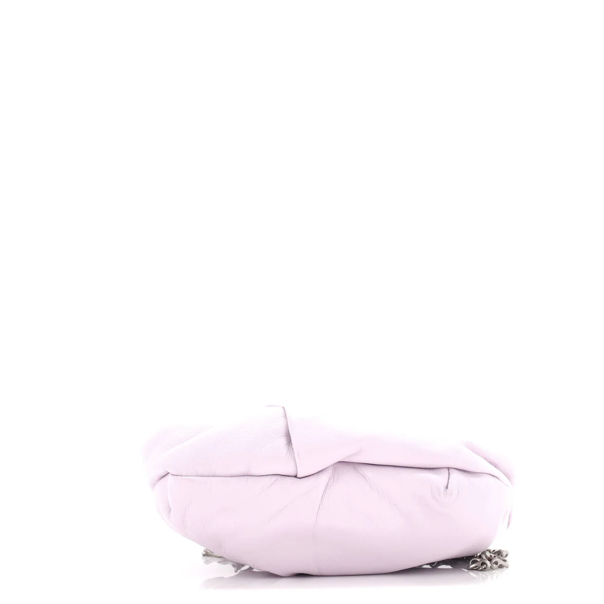 Rose Chain Clutch Leather - Deep Luxury