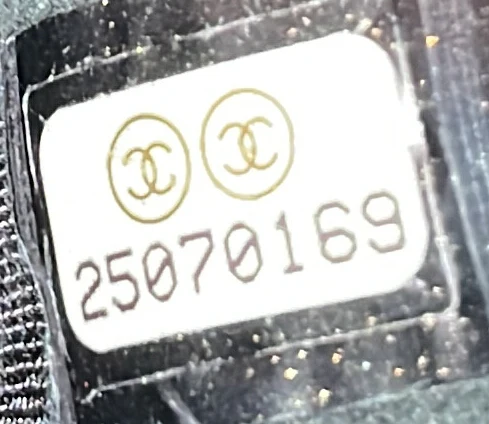 Boy Flap Bag Chevron Lambskin with Holographic PVC Old Medium - Deep Luxury