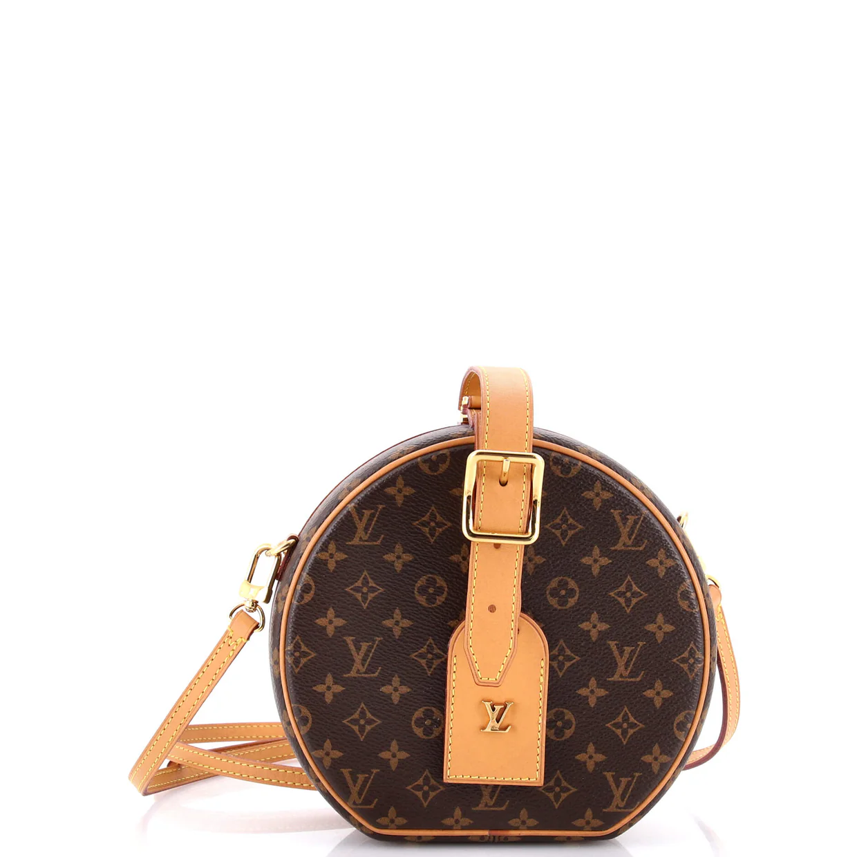 Petite Boite Chapeau Bag Monogram Canvas - Deep Luxury