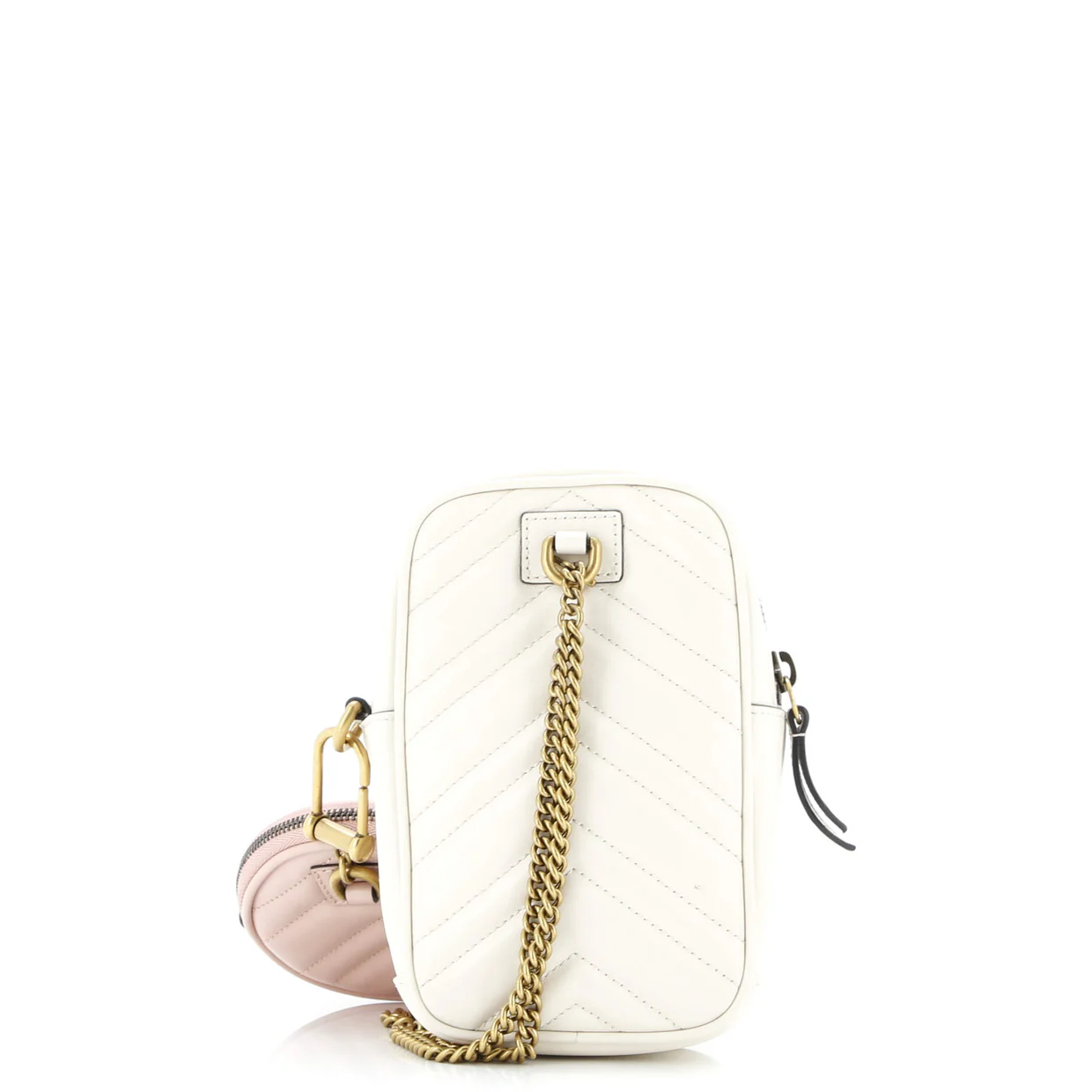 GG Marmont Pouch and Coin Purse Matelasse Chevron Leather - Deep Luxury