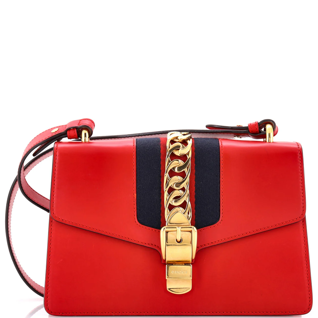 Sylvie Shoulder Bag Leather Small - Deep Luxury