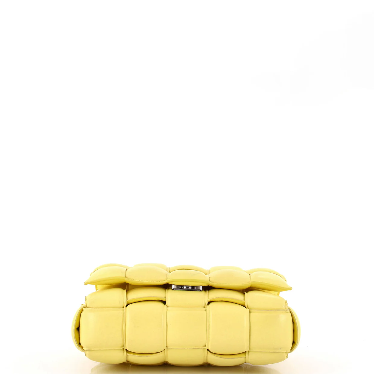Cassette Crossbody Bag Padded Maxi Intrecciato Leather - Deep Luxury