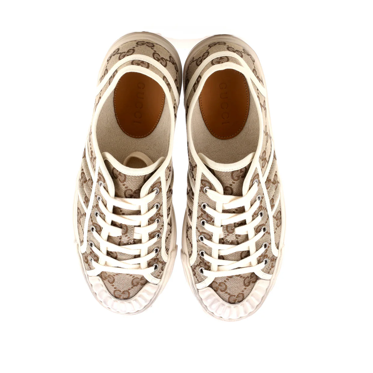 Men's Julio Low-Top Sneakers GG Canvas - Deep Luxury